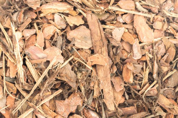 Bark Mulch Installation in Oakland