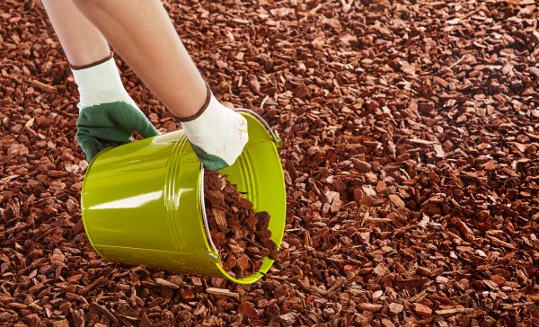 Wood Chip Landscaping in Oakland